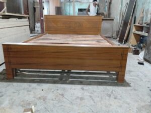 Furniture Stylish and High-Quality Flores Bed – Double Size – 1 Set