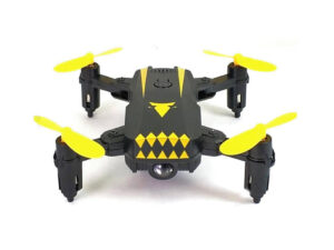 God of War HD Camera Drone – Black & Yellow | Stylish Flying Drone for Kids & Beginners