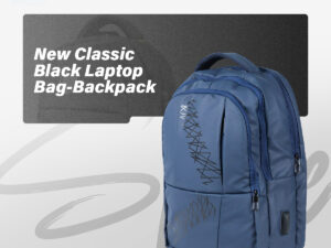 New Classic Black Laptop Bag-Backpack