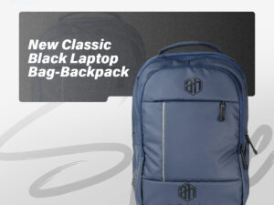 New Classic Black Laptop Bag-Backpack