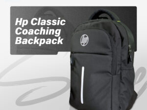 HP Black Classic Coaching Backpack | Premium, Durable & Waterproof | Perfect for Coaching, Office & Travel