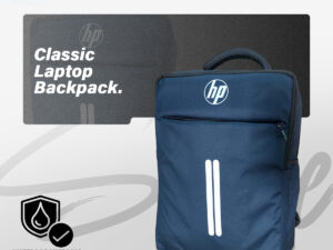 Classic Travel Backpack | Waterproof Laptop Bag for Men & Women – Blue