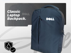 Classic Travel Backpack | Waterproof Laptop Bag for Men & Women – Black