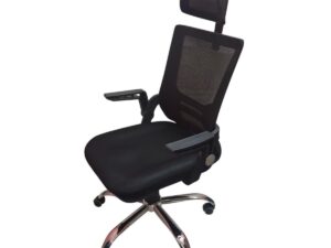 Furniture Plus Folded Armrest Standard Headrest Home and Office Chair