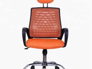 Furniture Plus Smart Executive Office Chair FP‑M‑80‑SS (Orange, Good Quality)