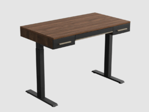 Stylish Table Writing Desk – Engineered Wood with Metal