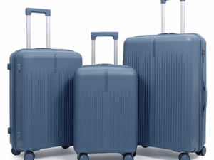 ADWARD POLO Family Size TSA Lock Travel Trolley-008 (Blue)