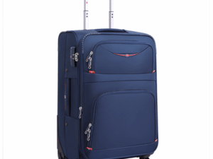 Dell Trolley Luggage-004 | High-Quality Nylon Fabric Travel Bag | Waterproof & Washable Suitcase (Blue)