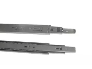 12" SS 3-Part Drawer Slider (1 Set = 2 Pcs) Heavy Runners Ball Bearing Drawer Slides Rail Telescopic Metal Duty