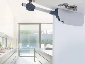 Damping Buffer Support Hydraulic-Rod-Hinge Kitchen Cabinet Door Lift Support Hydraulic Hinge Damping Spring Support Buffer Furniture Hardware - MHN