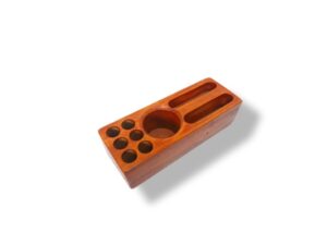 Wooden Pen Holder – Elegant Desk Organizer for Home & Office