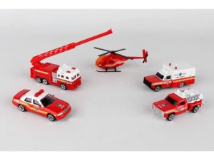 5-Piece Die-Cast Metal Car Set – Kids Vehicle Toy Gift Pack