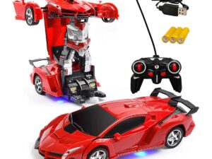 2-in-1 Deformation Transform RC Robot Car Toy – Assorted for Kids