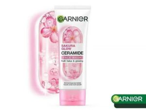 GARNIER Sakura Glow Ceramide Face Wash – 100ml