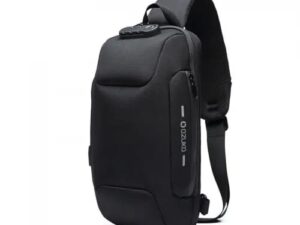 OZUKO 9223L Chest Bag | Multifunction Crossbody Sling Bag for Men | Waterproof Travel & Daily Use Bag