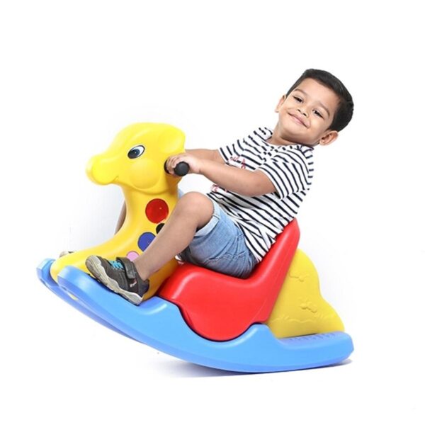 Kid Riding A Deer Deer Rider | Safe, Stable & Fun Ride-On Toy for Kids - ARAMBAZ