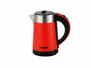 Vision Electric Kettle 1.0L VIS-EK-013 (ROYAL) | Compact Design | Fast Boiling | Stainless Steel | Auto Shut-Off | Stylish & Durable