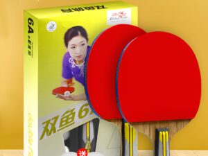 Table Tennis Bat Double Fish 6AC – 1 Pcs | High Quality, Fast & Perfect for Sports & Fitness