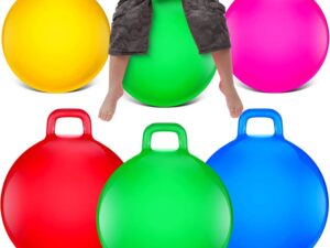 Kids Jumping Hop Ball – 55 cm (Multicolor) | Safe, Fun & Active Play | Sports & Fitness