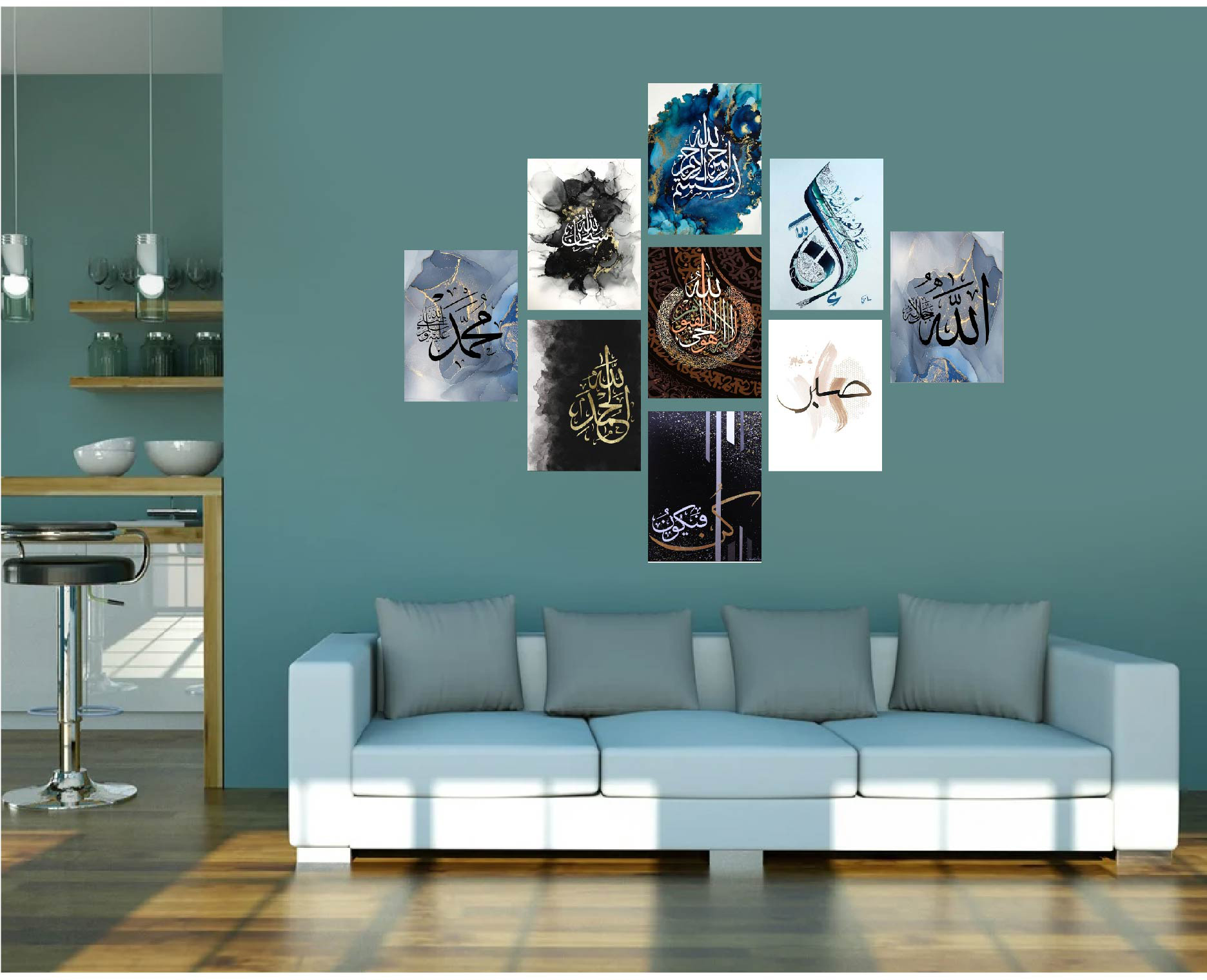 1033225_9pcsset-arabic-calligraphy-home-canvas-wall-painting-picture-living-room-or-bedroom