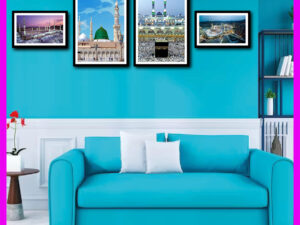 4 Pcs Canvas Wall Painting Set – Home Décor