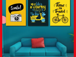 3 Pcs Motivational Quotes Wallboard Set – Home Décor