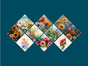 10 Pcs Unique Combo Wallmate Set – Home & Office Décor