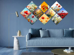 10 Pcs Unique Combo Wallmate Set – Home & Office Décor