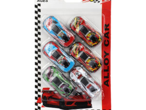 Racing Car 6 Pc Set – Exciting Mini Speed Car Collection for Kids
