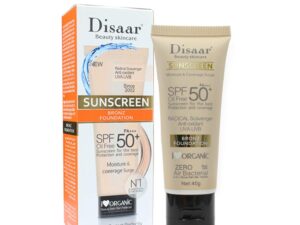DISAAR Beauty Skincare Oil-Free SPF PA+++ 50+ Sunscreen – 40g