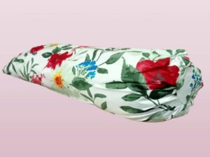 Cotton Side Pillow Cover 34x39 Inch (Standard Measurement) – Big Size Round Side Pillow Cover