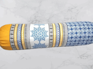 Cotton Side Pillow Cover 34x39 Inch (Standard Measurement) – Big Size Round Side Pillow Cover