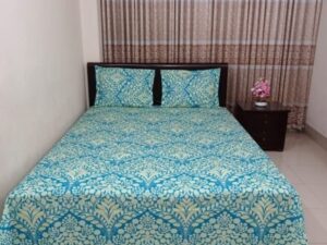 AC HOME TEX King Size Bed Sheet With Two Pillow Covers