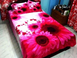 Luxury Panel Bed Sheet With Two Matching Pillow Covers