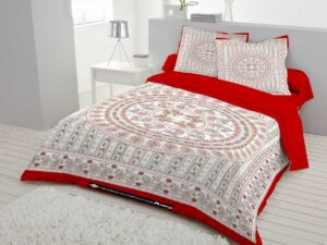 Digital Printed Luxury Yeamin Home Tex Bed Cover, Fiber Pillow Cover