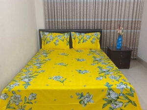 AC HOME TEX King Size Bed Sheet With Two Pillow Covers | Bed Sheet | Bed Sheets | Bichanar Chador | Bedding Sets | Chador | Bedding Sets