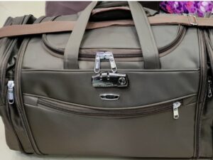 Nuoxiya Travel Bag | Lock System Square-Shaped Waterproof & Washable Luggage | 30Kg Capacity Medium Size