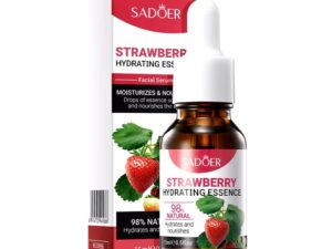 SADOER Strawberry Hydrating & Moisturizing Facial Serum – 15ml