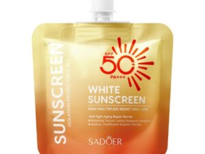 SADOER SPF 50+ PA+++ White Isolation Protection 6-in-1 White Sunscreen - 30g
