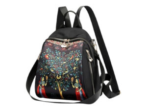Fashion Printed Backpack with Adjustable Straps | Trendy Lightweight School & Travel Bag | Stylish Everyday Backpack