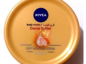 NIVEA Body Cream Cocoa Butter with Deep Moisture Serum – 200ml (International Hamburg Product)