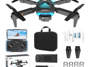 Drone-F187 | Double Battery | Double Camera | Lightweight & Foldable Design | Smooth Flying | Perfect for Travel & Best Gift