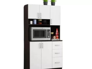 Modern Home Furniture New Model Kitchen Cabinet / Kitchen Storage Pot Racks / Kitchen Rack / Oven & Condiment Racks - Minimalistic Sophistication