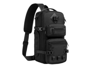 Ozuko 9585 Crossbody Bag | Waterproof Multi-Functional Sling Bag with Camera Tripod Storage | Stylish Travel & Photography Companion