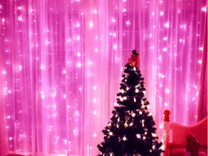 LED Waterproof 8-Mode Copper String Fairy Light (10 m, 100 LED, Pink) – Perfect for Home & Event Decoration