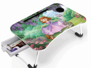 Multi-Function Folding Waterproof Printing Laptop Desk with Removable Stand – Perfect for Home, Office & Study Use