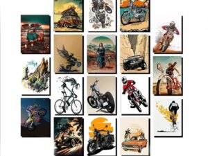 18pcs Unique Design Wallmate Combo Set – Perfect for Home & Office Wall Decoration