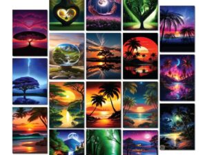 18pcs Unique Design Wallmate Combo Set – Perfect for Home & Office Wall Decoration
