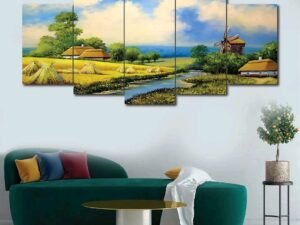 5-in-1 Premium Wall Canvas Set – Elegant Modern Wall Art for Any Room