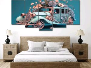 5-in-1 Premium Wall Canvas Set – Elegant Modern Wall Art for Any Room